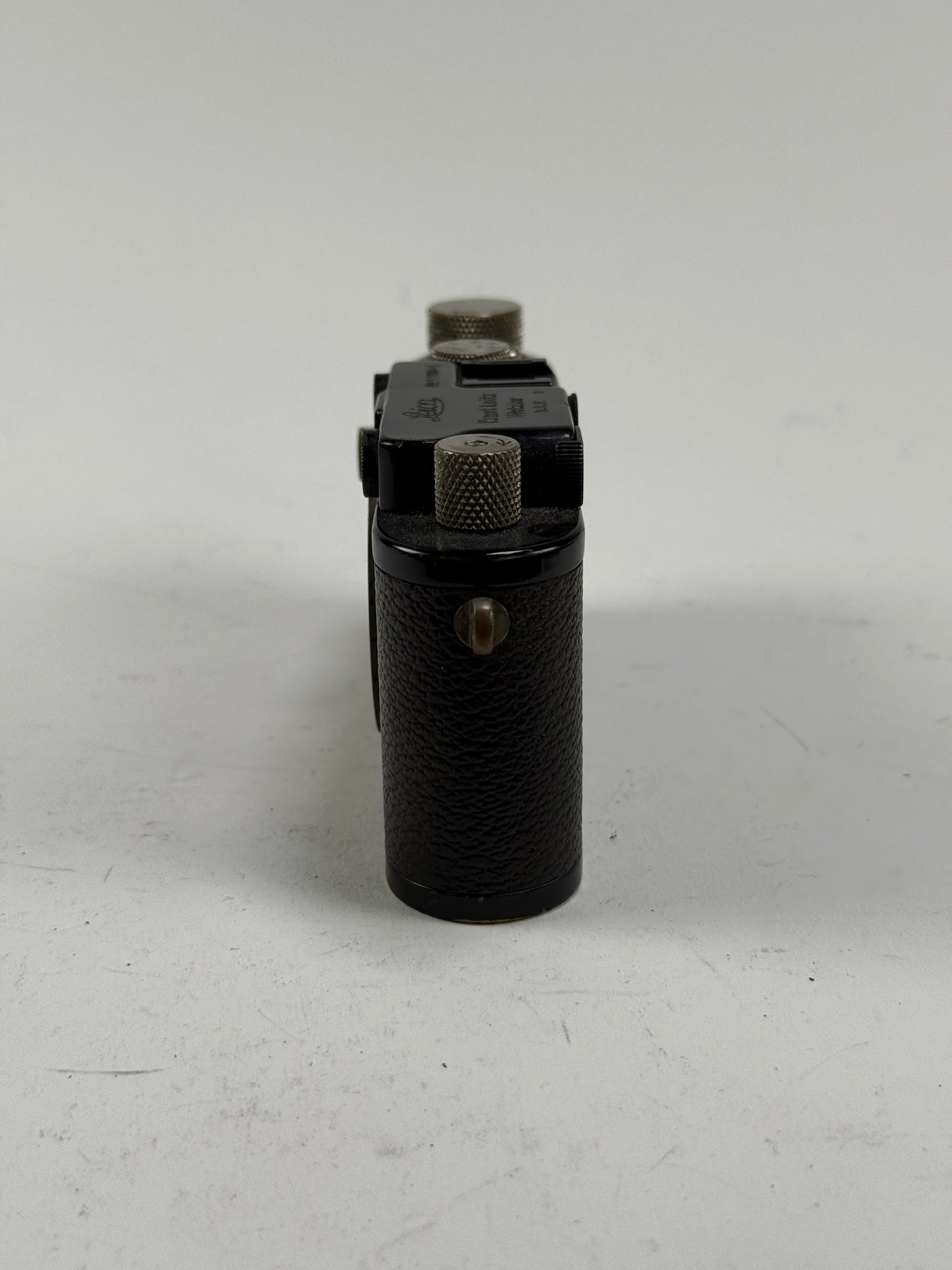 LEICA III (MODEL F) BLACK PAINT Rangefinder Film CAMERA Nickle Chrome
