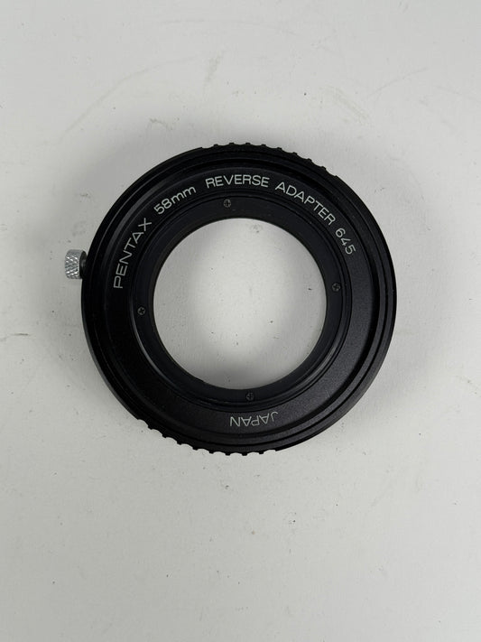 Pentax 58mm Reverse Adapter Ring 645