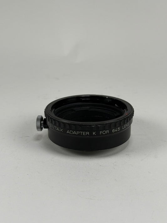 Pentax Adapter K for 645 645N NII Mount Lens
