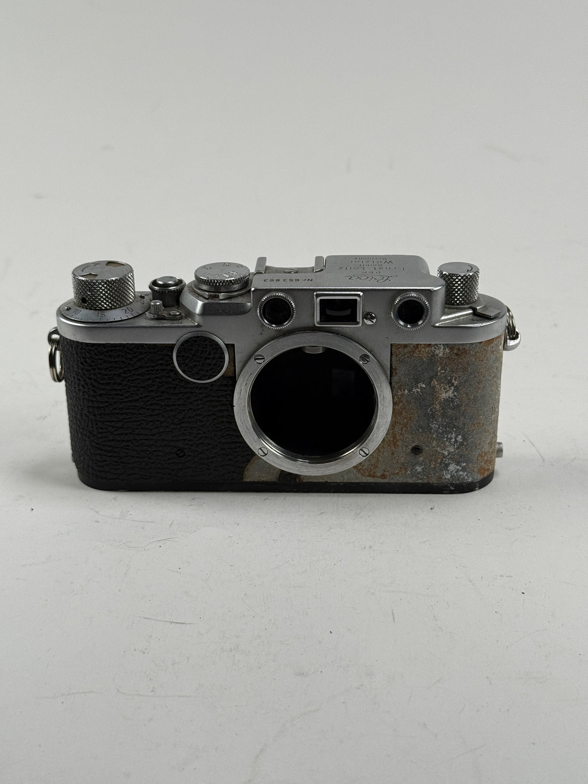 Leica IIF red Dial Rangefinder 35mm Film Camera