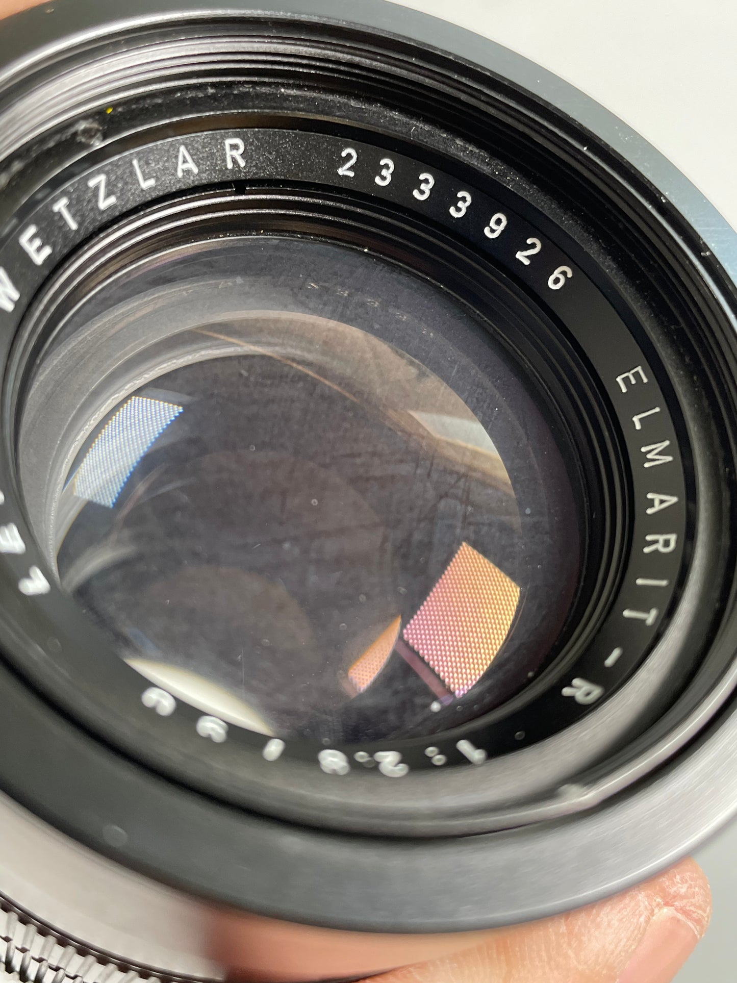 Leica Wetzlar 90mm Elmarit-R f/2.8 2-CAM R Lens