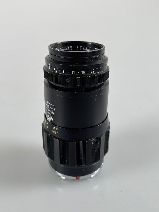 Leica Leitz Tele-Elmar 135mm f4 Black M-Mount