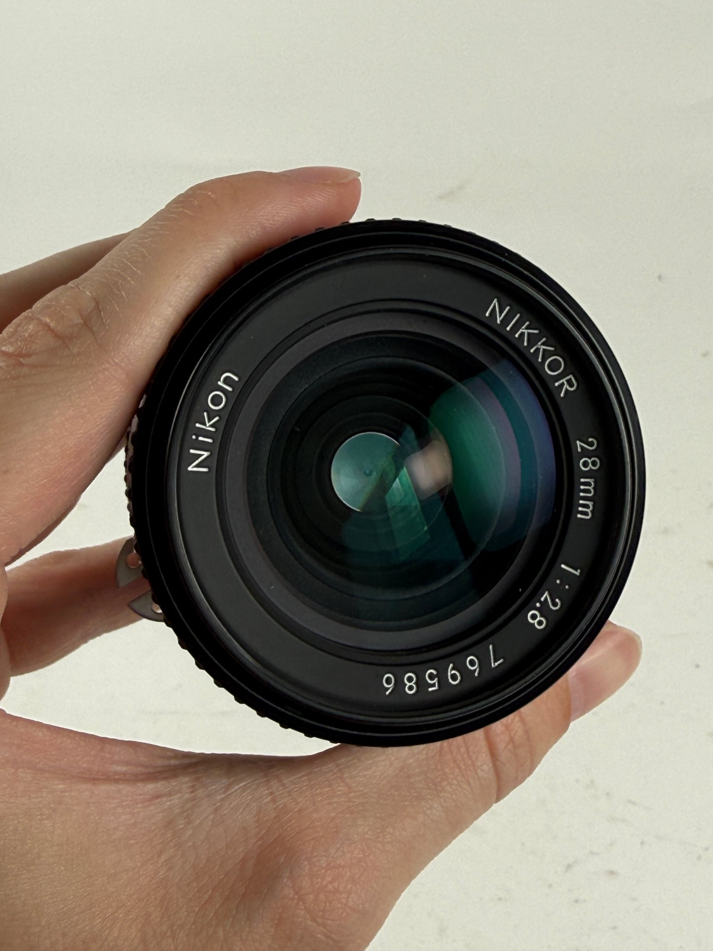 Nikon Ai-s ais Nikkor 28mm f2.8 Wide Angle MF Lens