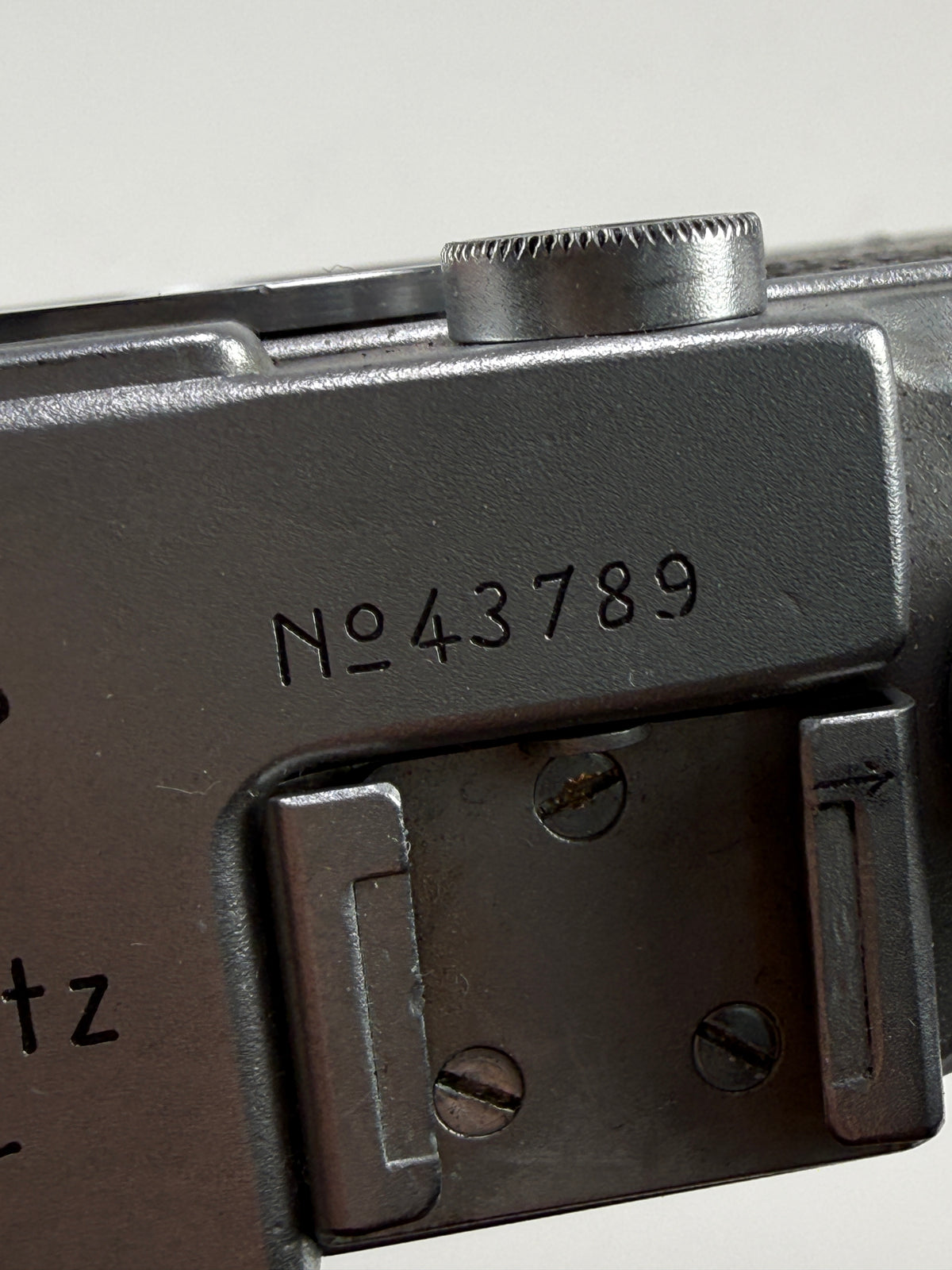 Leica I Model A converted to a III rangefinder film camera LTM SN 43789 5 digit