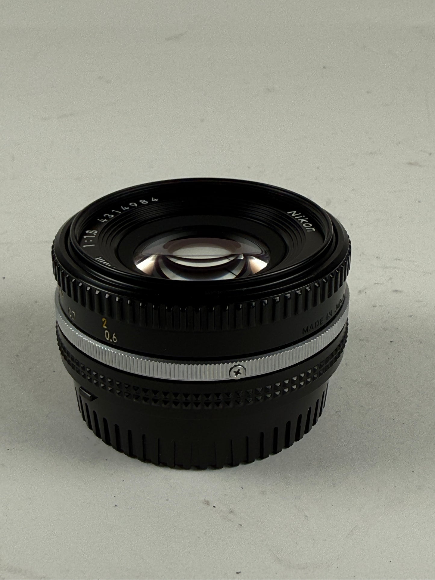 Nikon Nikkor Ai-s AIS 50mm f1.8 Lens Prime Pancake SLR Late