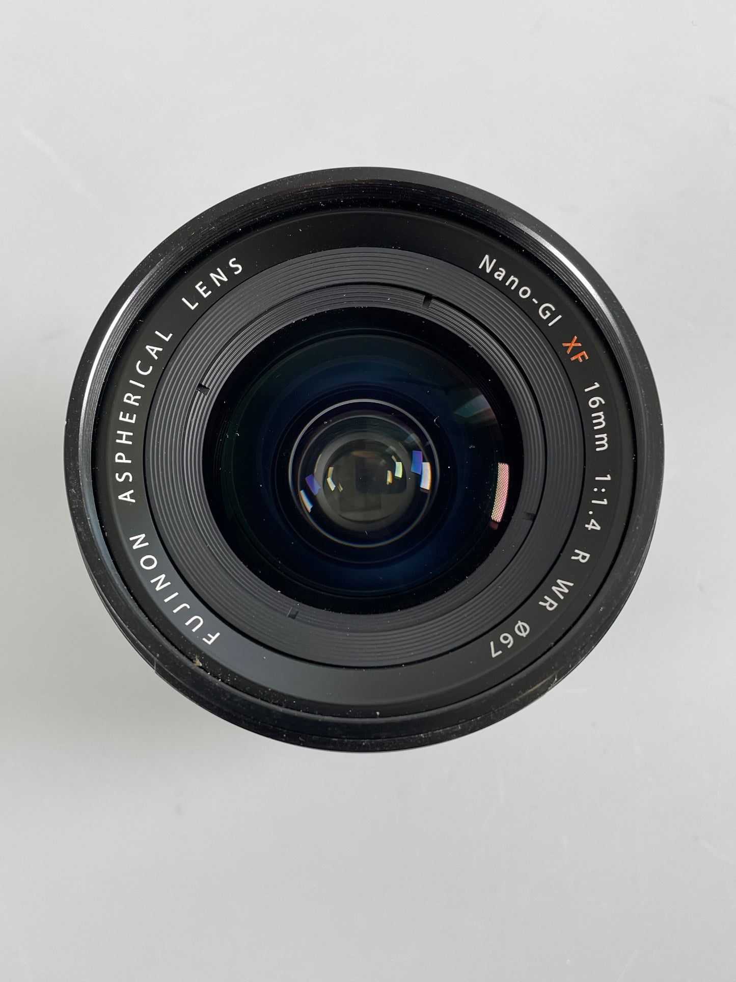 Fuji Fujifilm XF 16mm f1.4 R WR Nano GI Lens 16/1.4 w/ lens hood