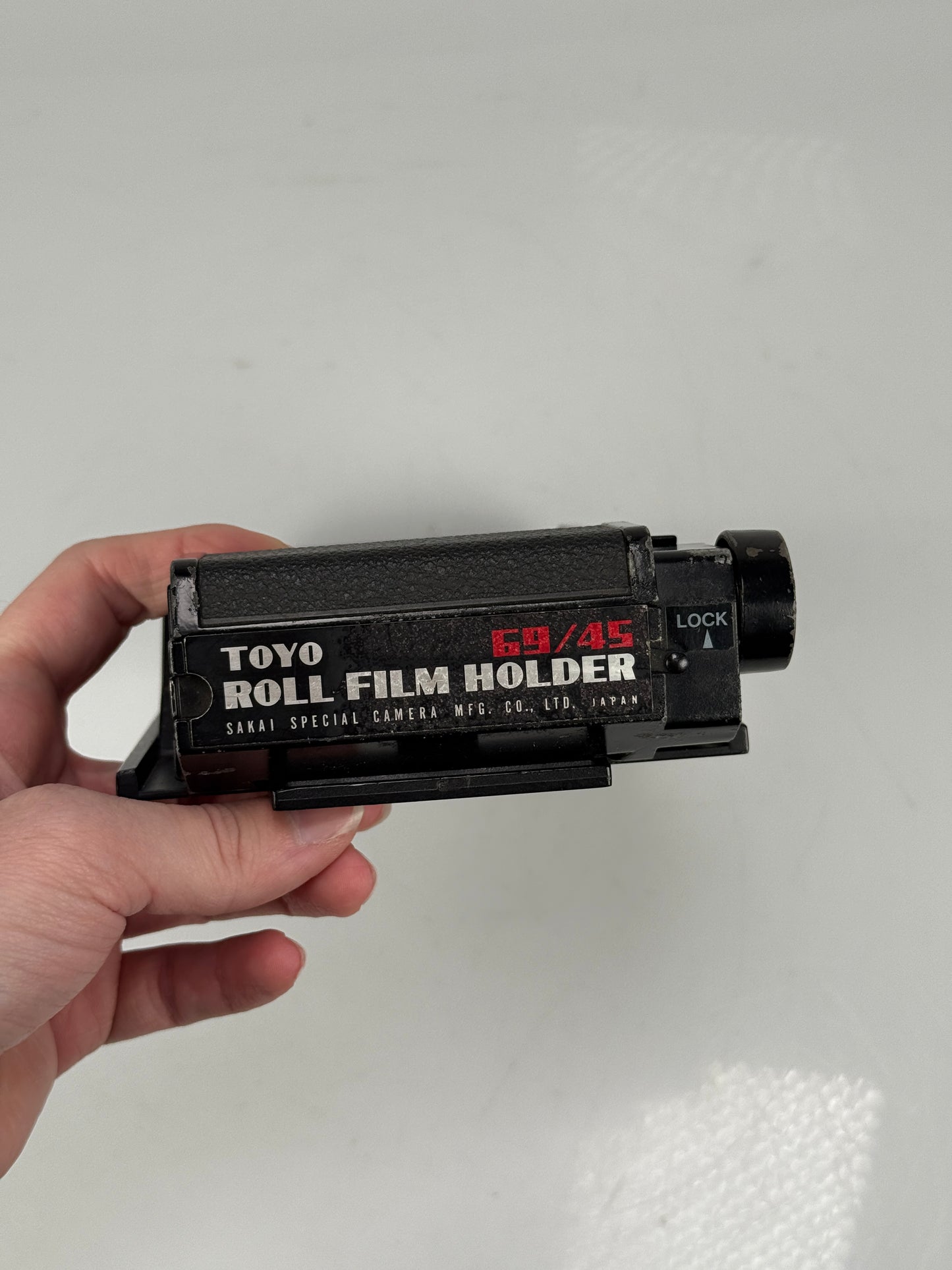 Toyo 69/45 Roll Film Back Holder 6x9 to 4x5 Cameras