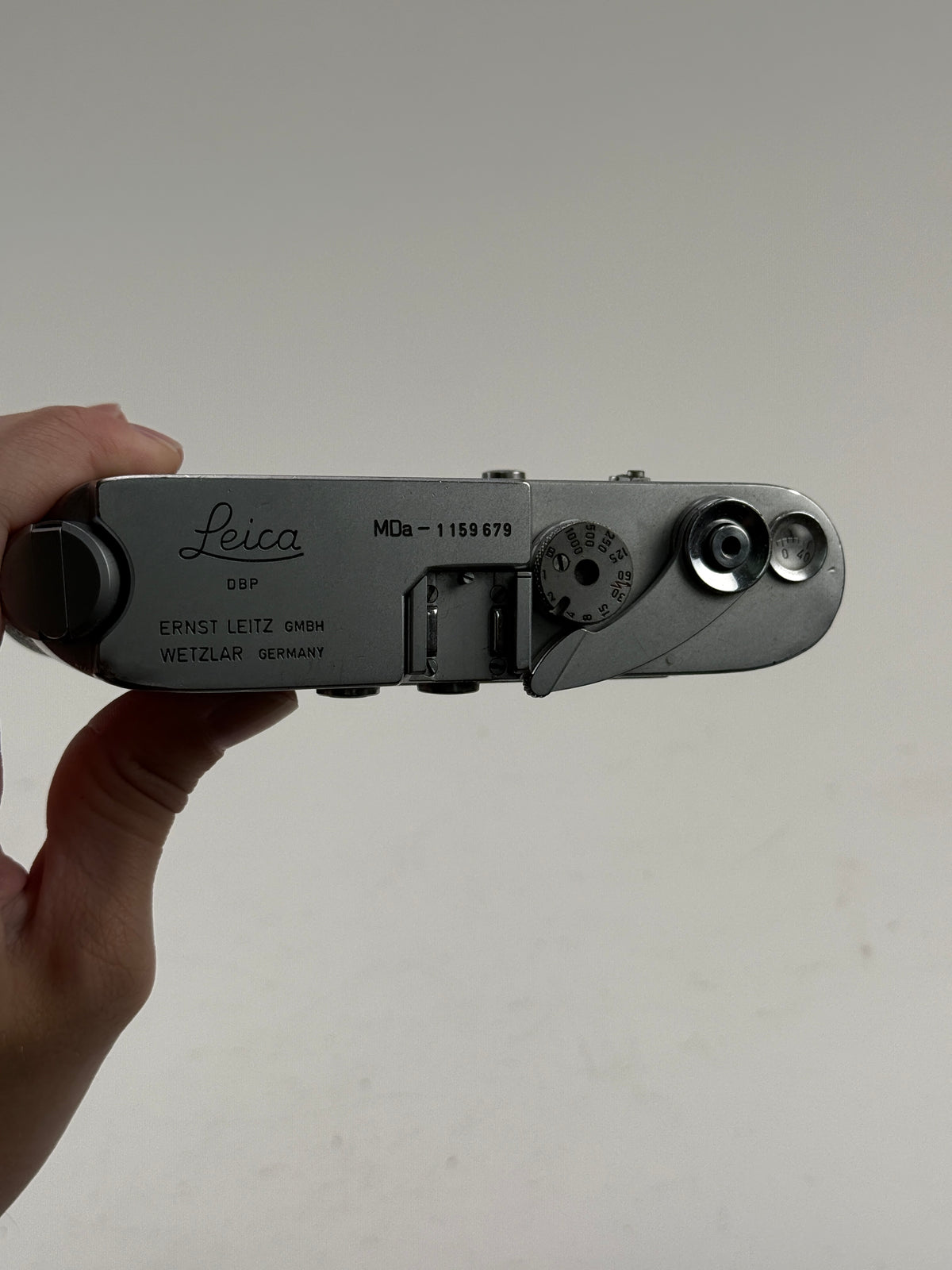 Leica MDa Chrome 35mm rangefinder film camera body