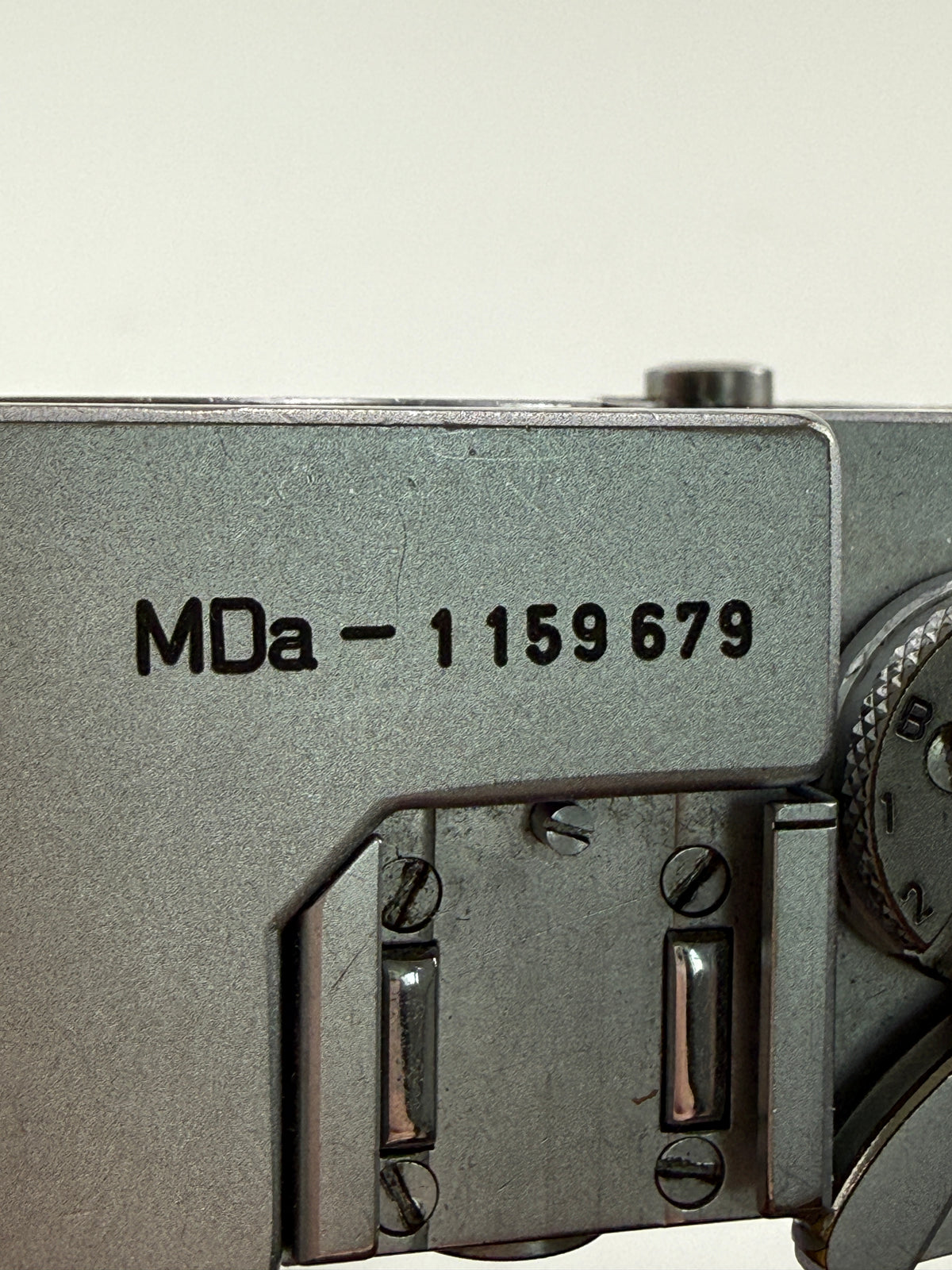Leica MDa Chrome 35mm rangefinder film camera body