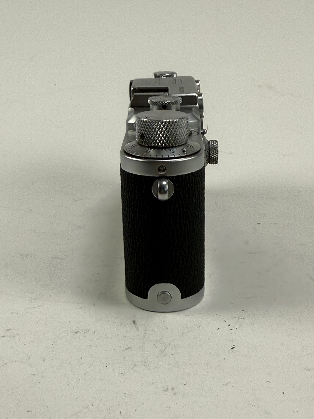 Leica IIIc rangefinder 35mm camera body chrome