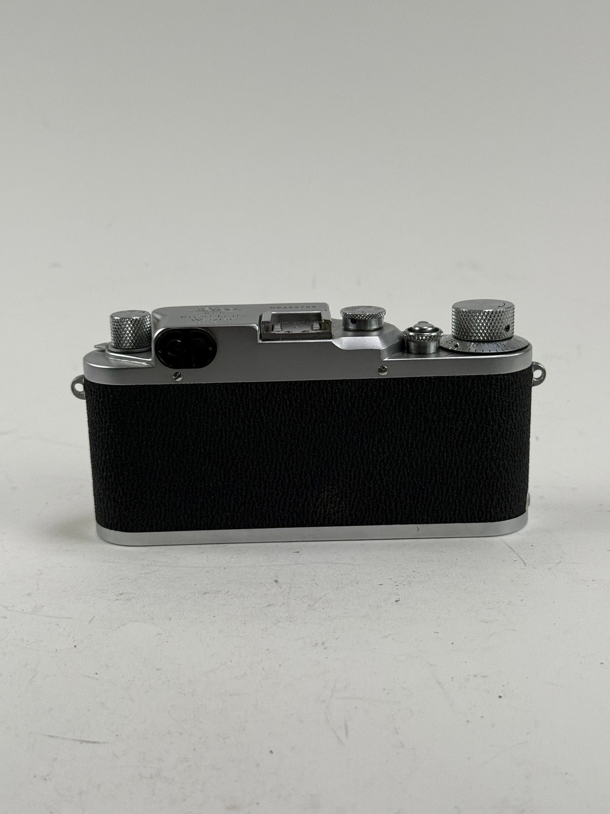 Leica IIIc rangefinder 35mm camera body chrome
