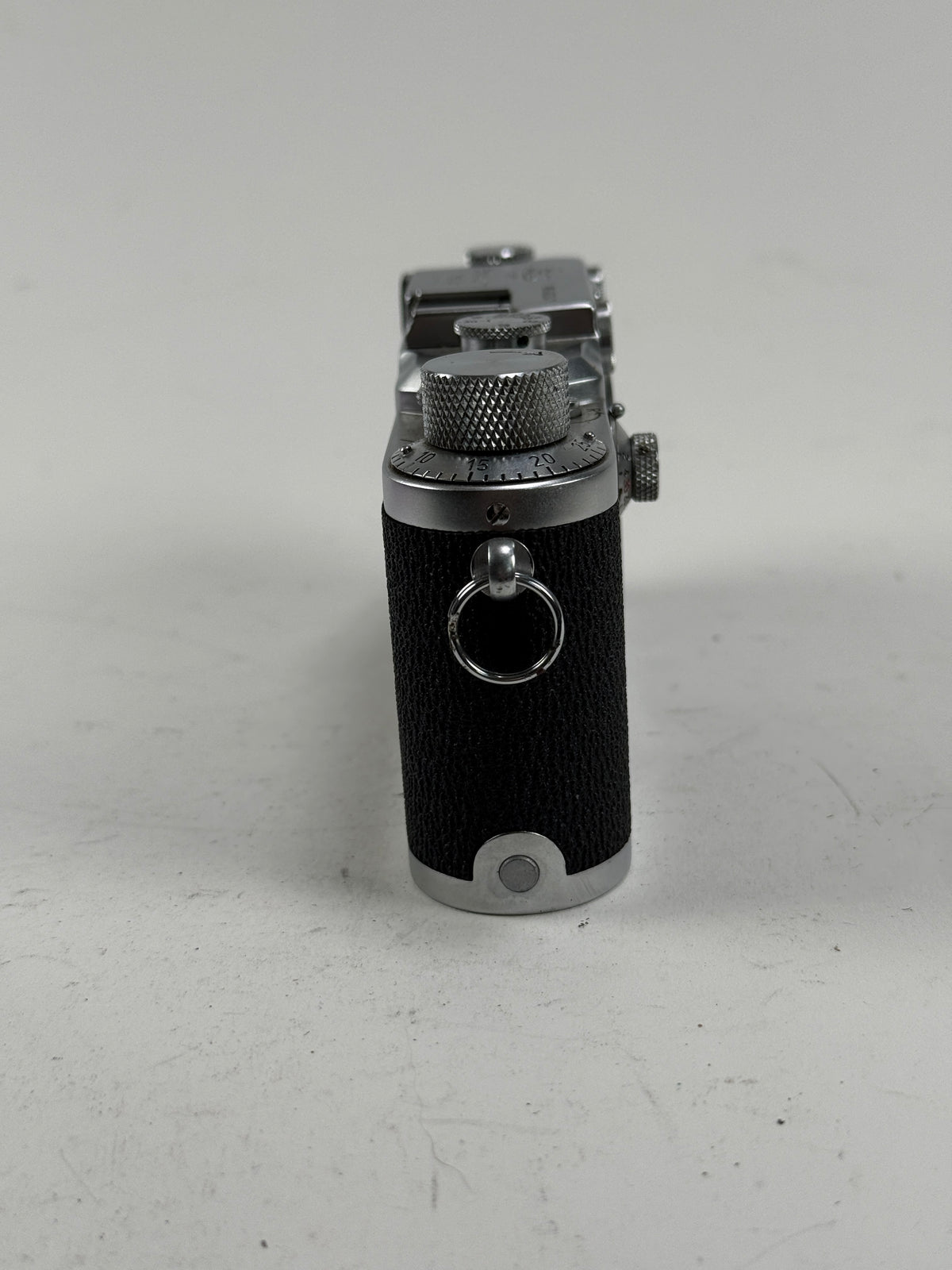 Leica IIIc rangefinder 35mm camera body chrome