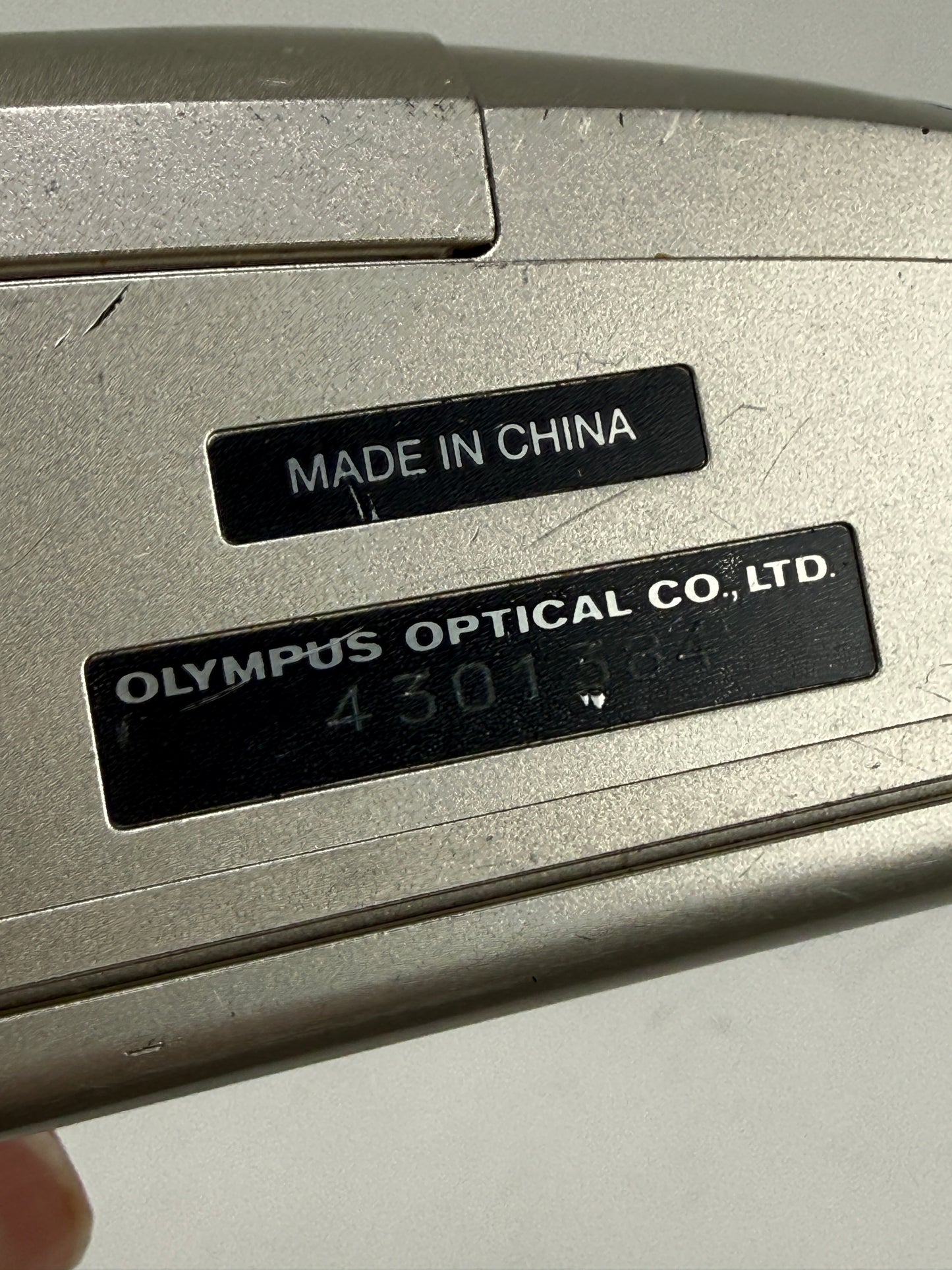 Olympus Stylus Zoom 105 35mm point and shoot p&s film camera