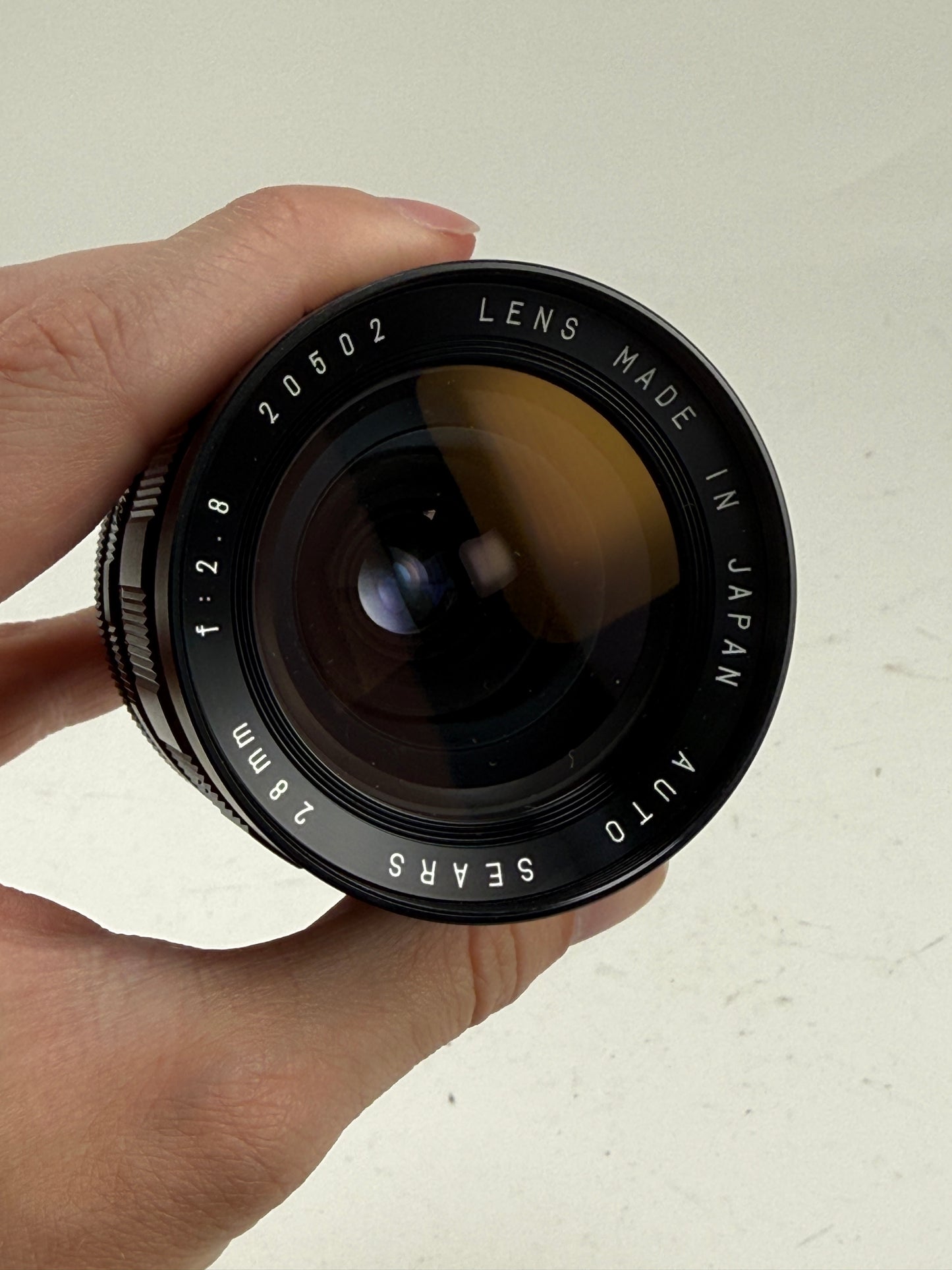 SEARS Wide Angle 28mm f2.8 Lens M42 Screw Mount