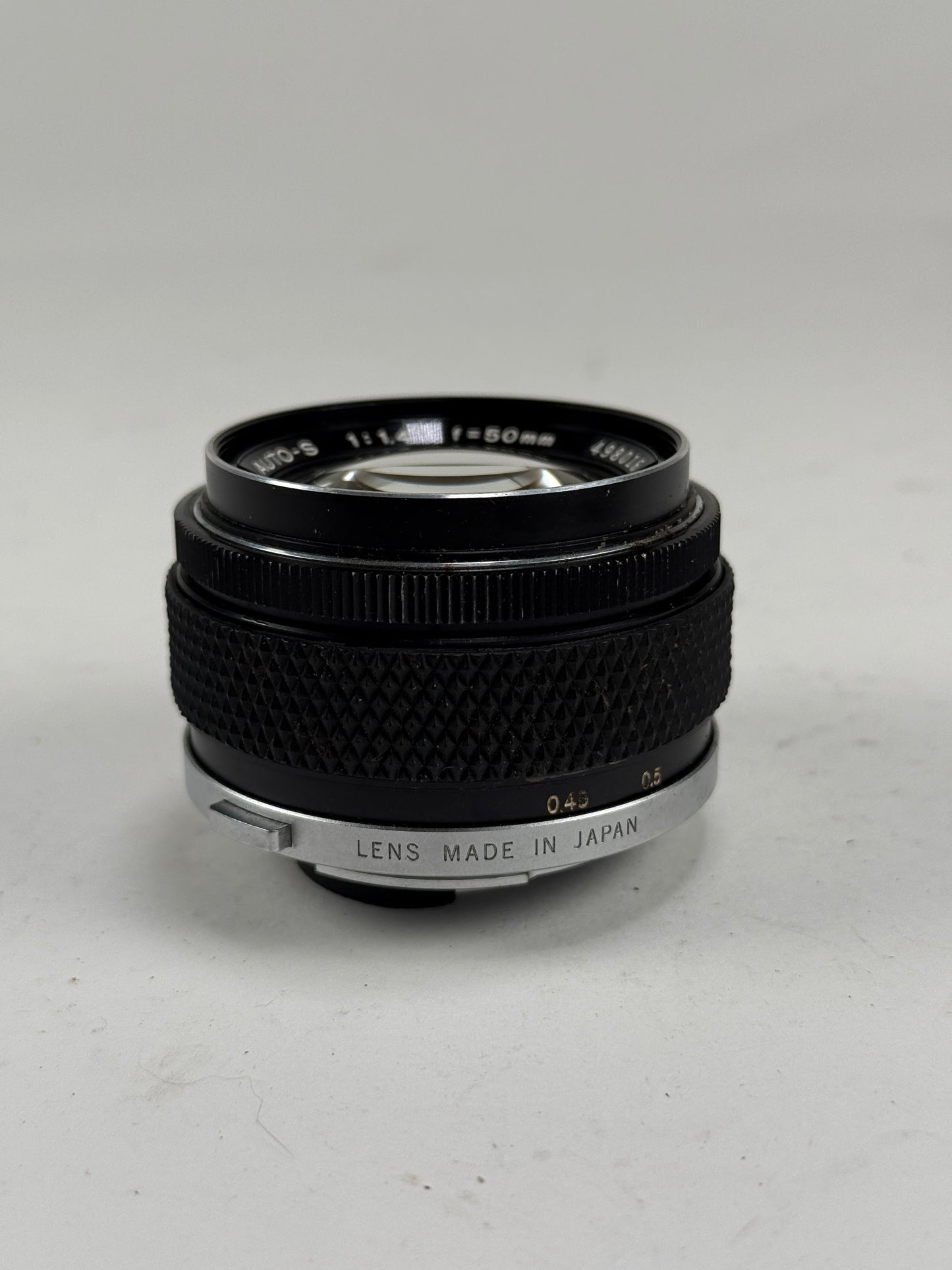 Olympus OM 50mm f1.4 Zuiko Auto-S Lens