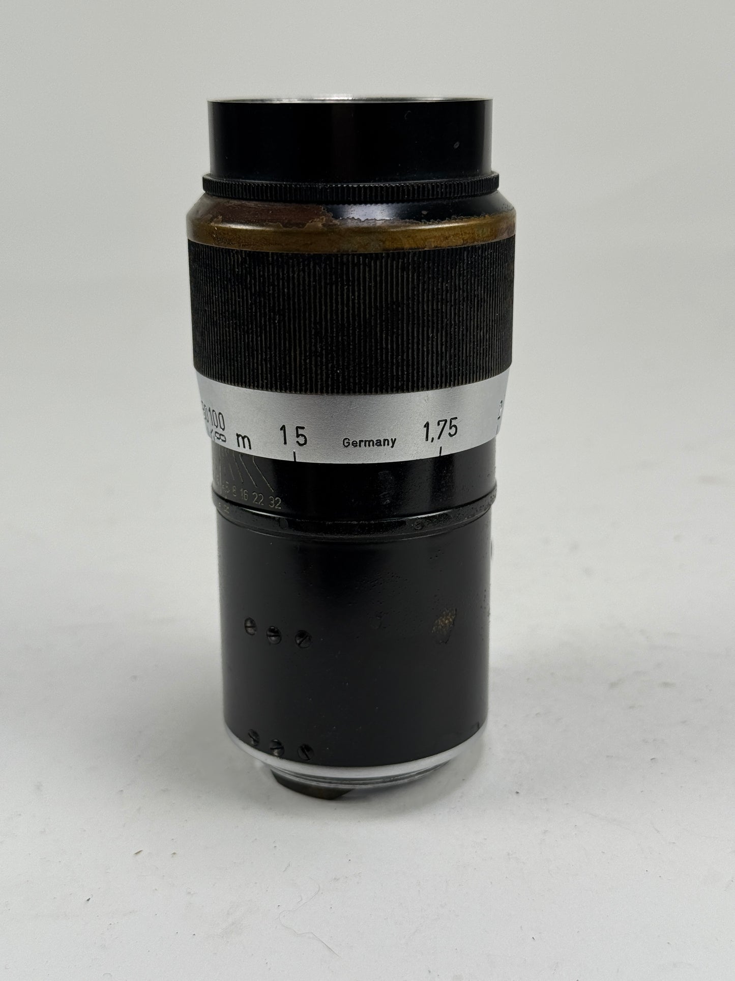 Leica 13.5cm (135mm) f4.5 Hektor LTM M39 Lens Black Focusing Helical