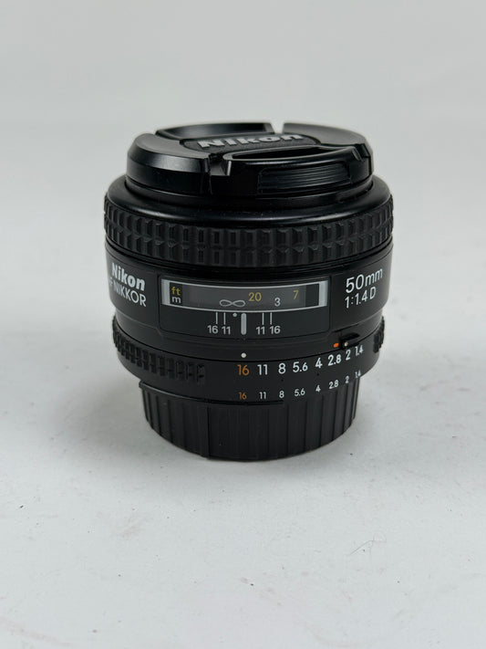 Nikon AF-D NIKKOR 50mm f1.4 D Standard Prime Lens 50/1.4