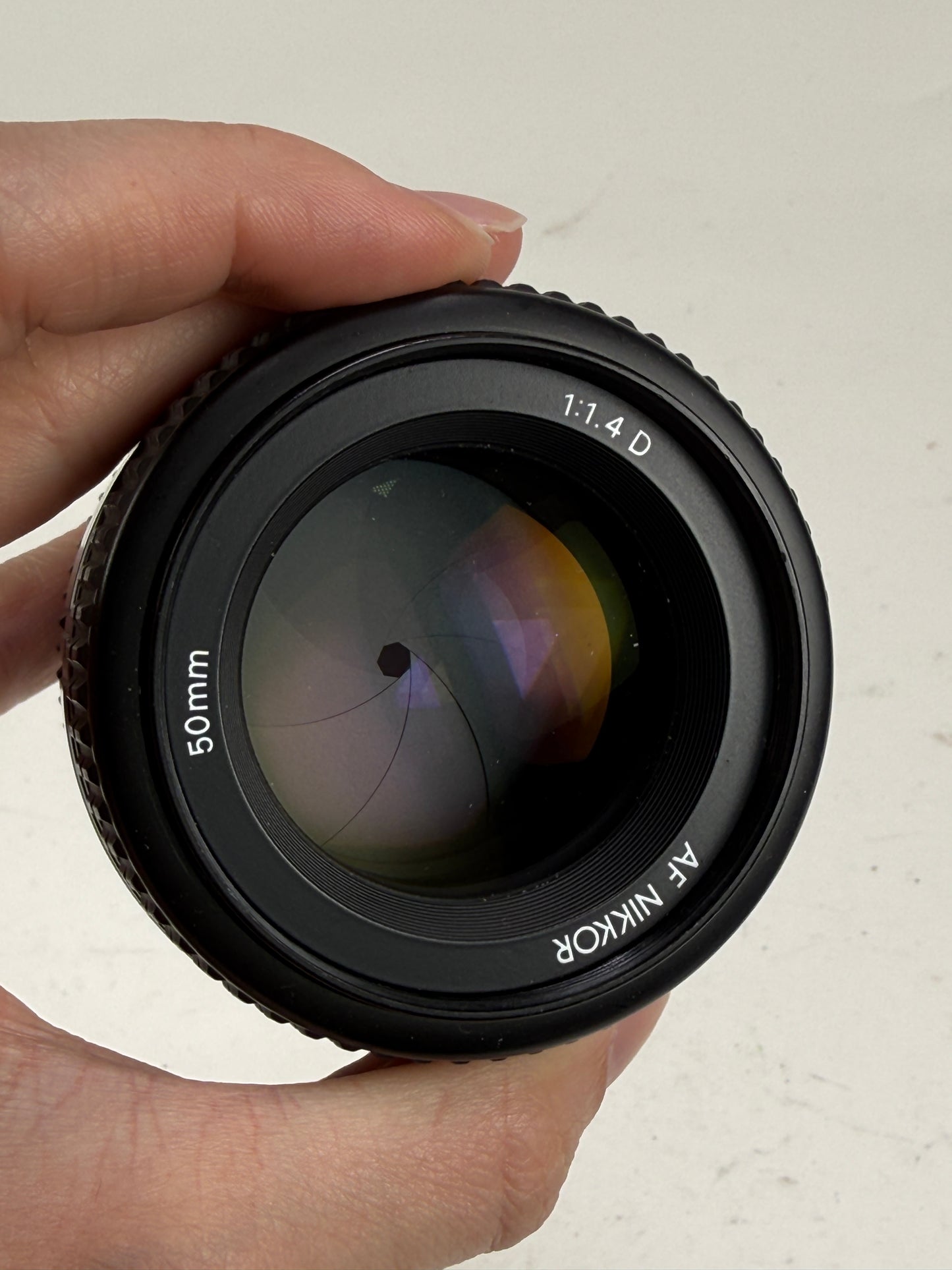 Nikon AF-D NIKKOR 50mm f1.4 D Standard Prime Lens 50/1.4