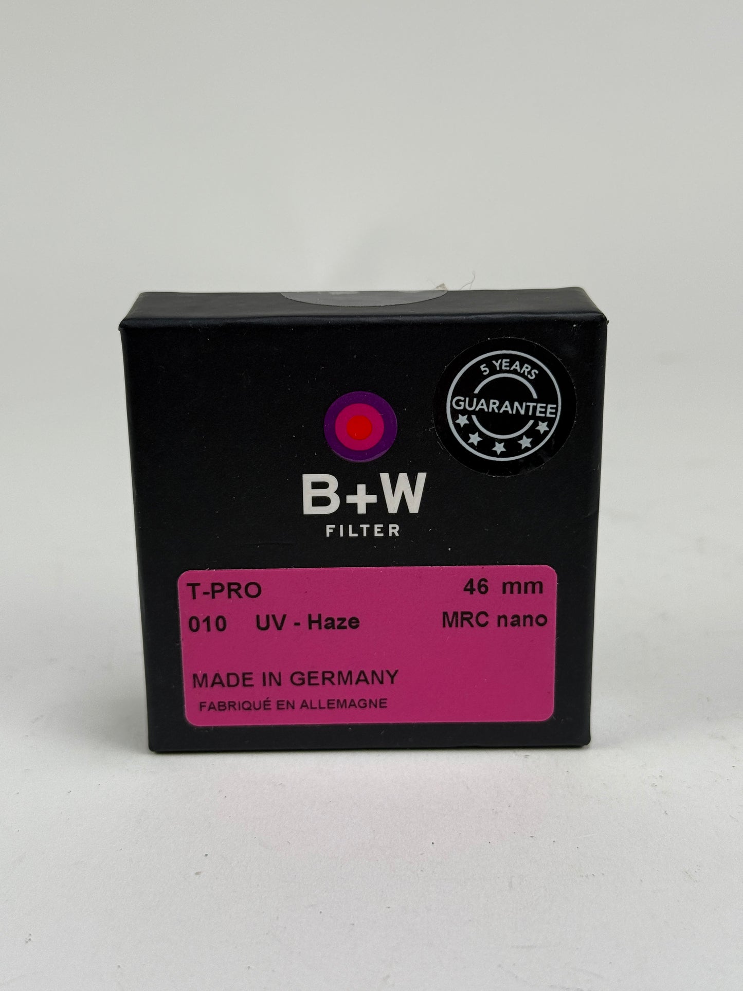 B+W T-PRO UV-Haze Filter (46mm) MRC Nano