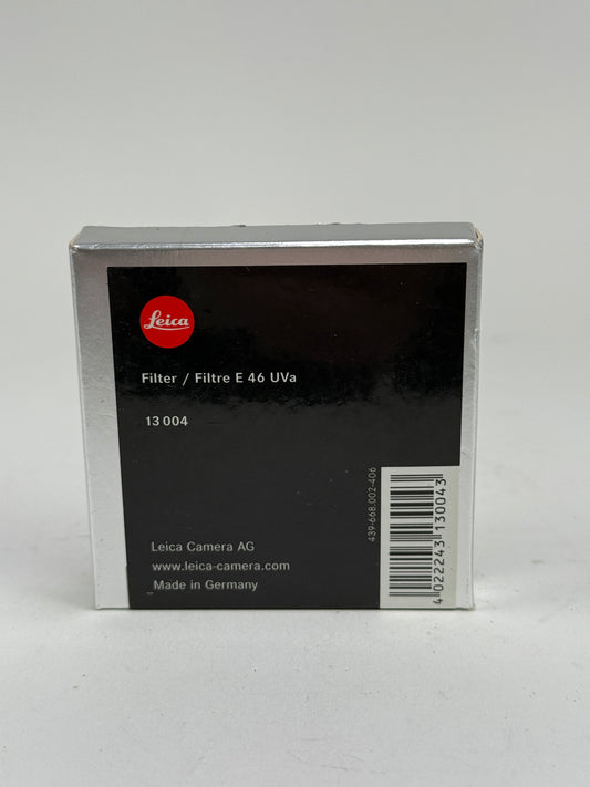 Leica E46 46mm UVa 13004 Black UV Filter