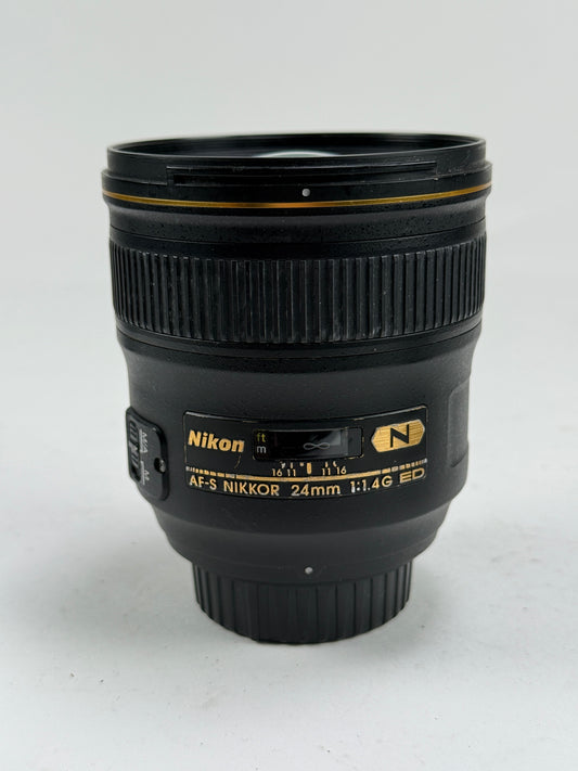 Nikon Nikkor AF-S 24mm F1.4 G ED lens