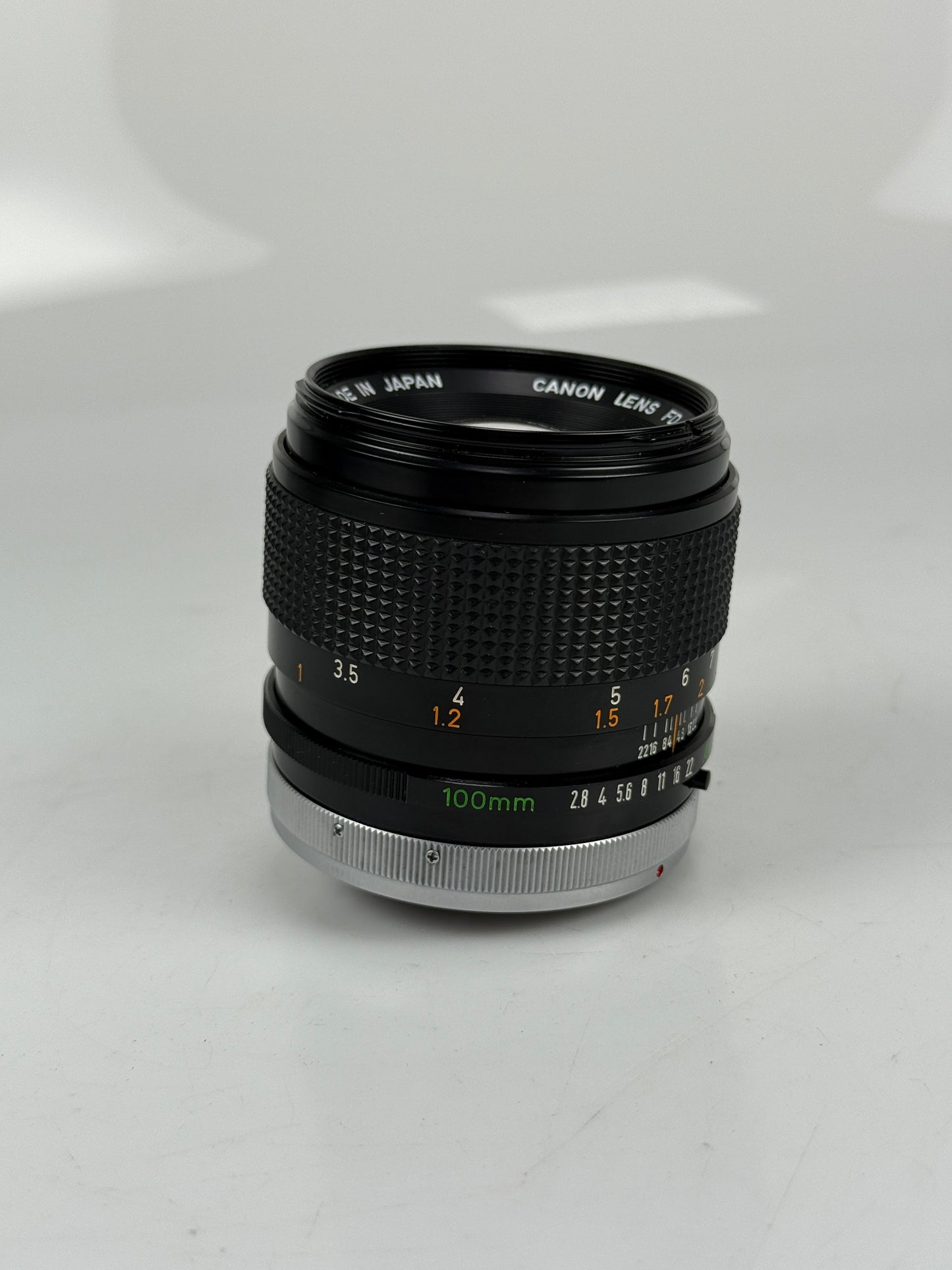 Canon FD 100mm f2.8 S.S.C. BL Lens SSC