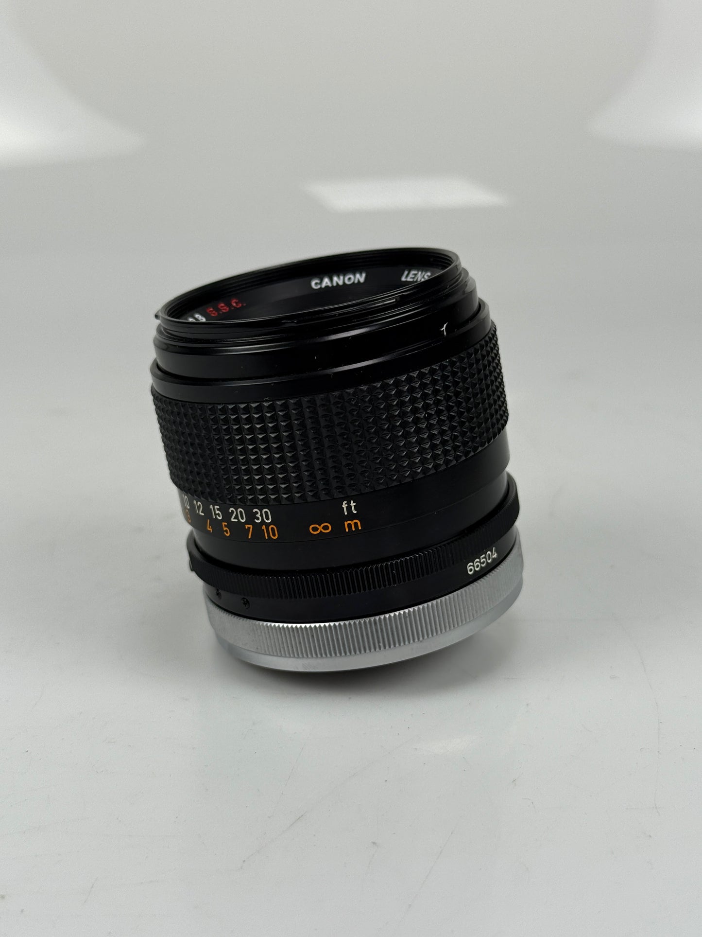Canon FD 100mm f2.8 S.S.C. BL Lens SSC