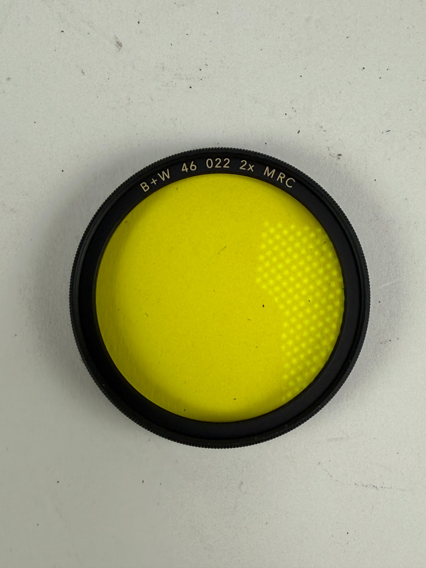 B+W 46mm 022 2x Yellow 495 Filter MRC F-Pro