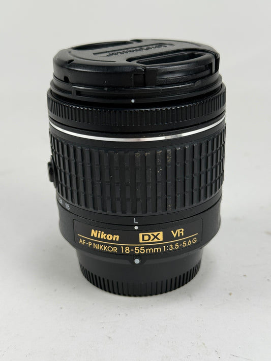 Nikon NIKKOR 18-55mm F3.5-5.6 G AF-P DX VR Lens