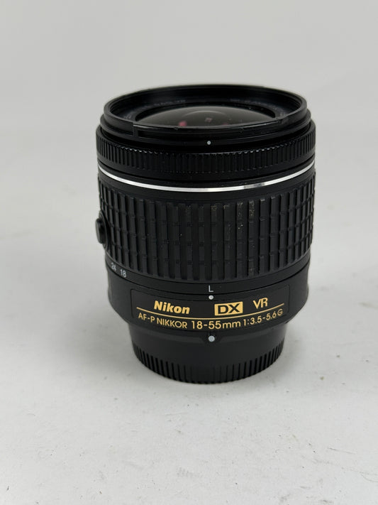 Nikon NIKKOR 18-55mm F3.5-5.6 G AF-P DX VR Lens