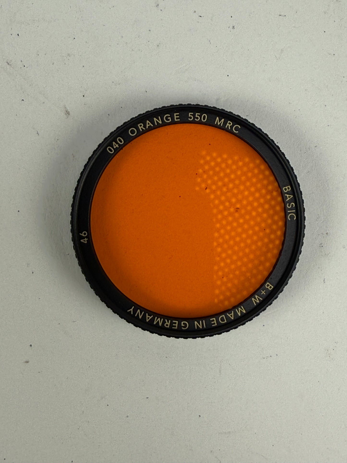 B+W 46mm Basic Orange 550 040 4x MRC Filter