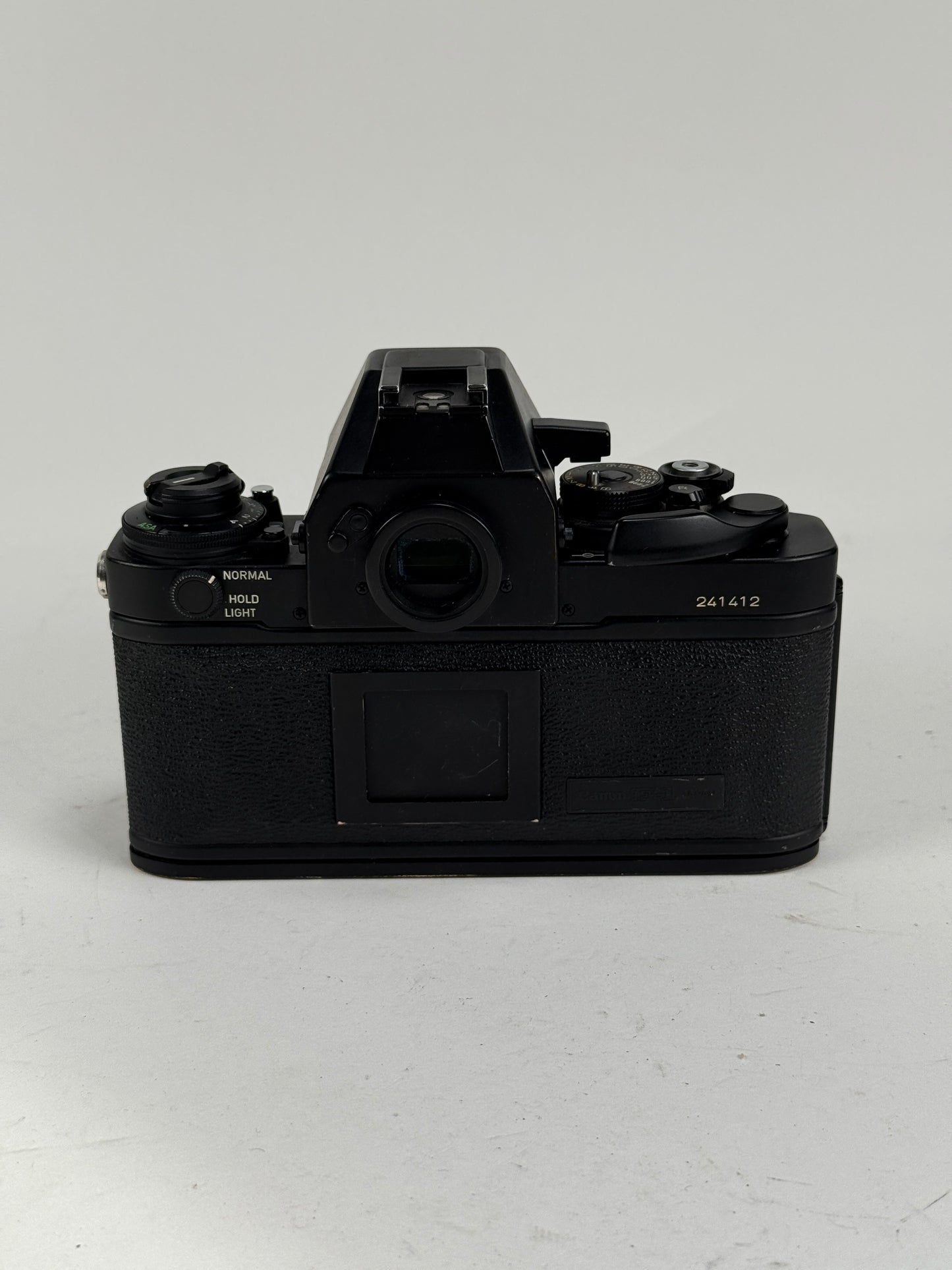 Canon NEW F-1 N 35mm SLR Film Camera black Body AE Finder w/ 50mm f1.8 FD