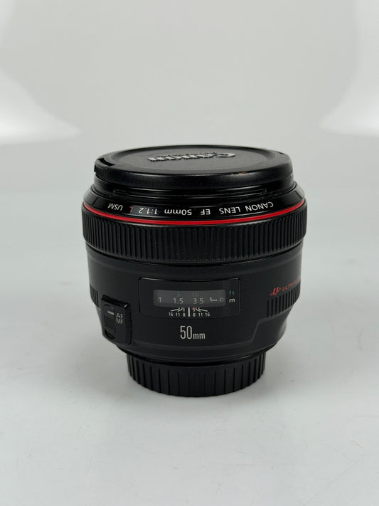 Canon EF 50mm f1.2 L USM Lens