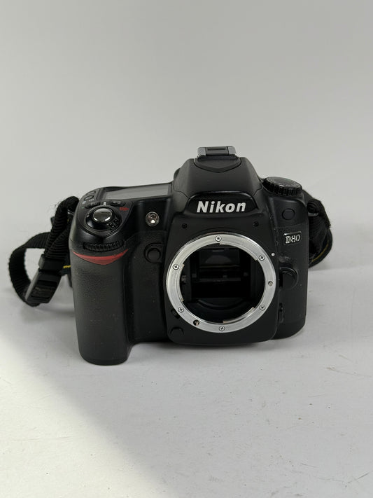 Nikon Model D80 Digital SLR Camera 10.2MP Body Only