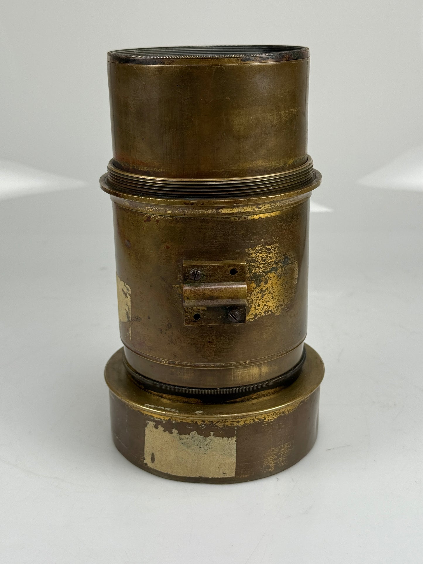 Large Darlot Jamin Paris Rack & Pinion Brass Lens Petzval