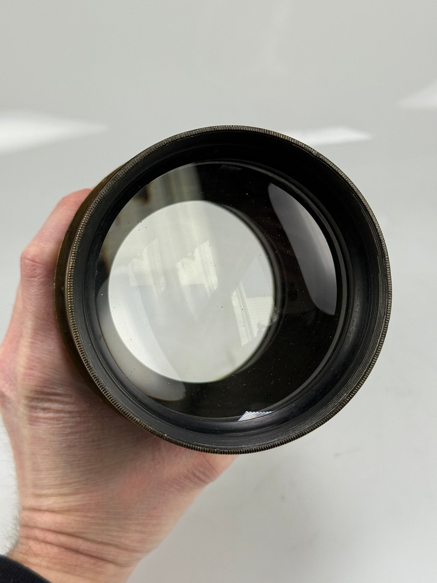 Large Darlot Jamin Paris Rack & Pinion Brass Lens Petzval