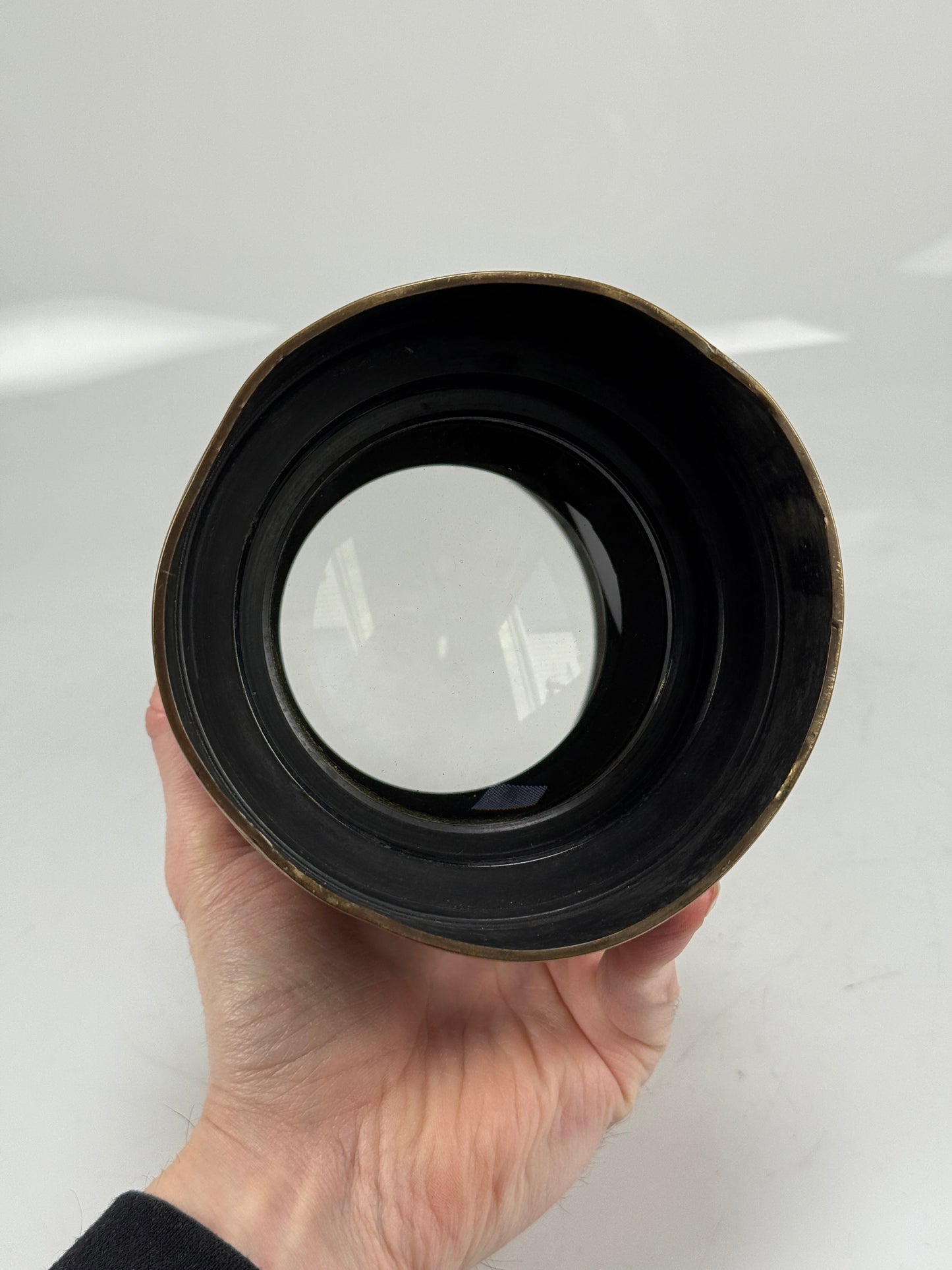 Large Darlot Jamin Paris Rack & Pinion Brass Lens Petzval