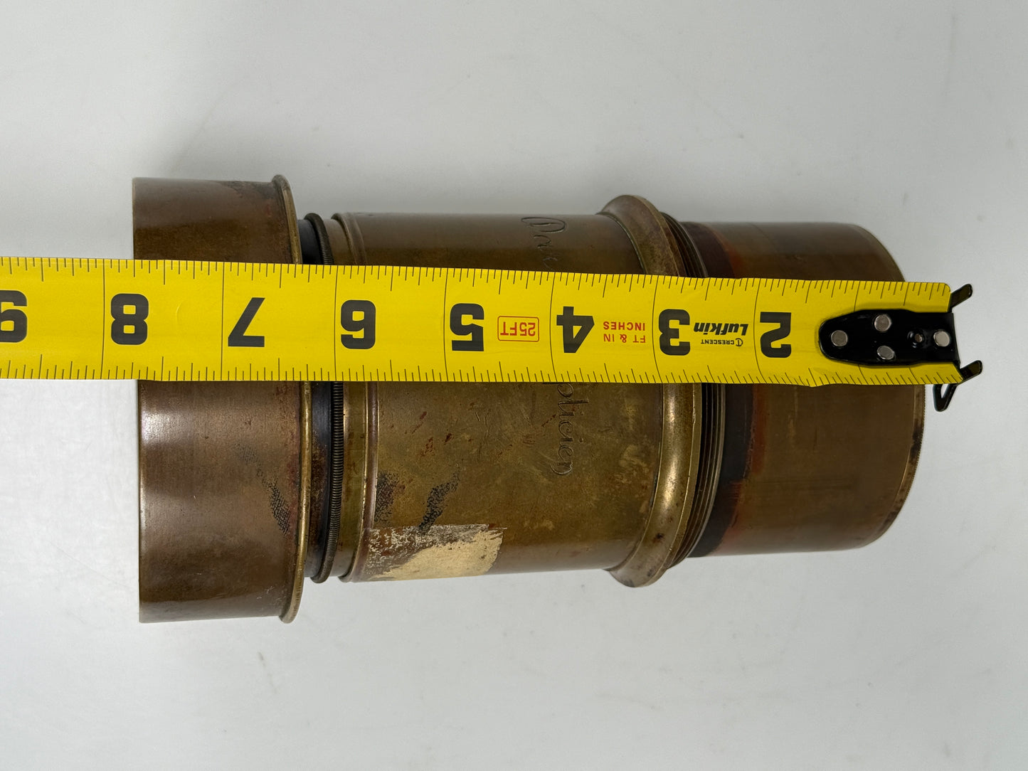 Large Darlot Jamin Paris Rack & Pinion Brass Lens Petzval