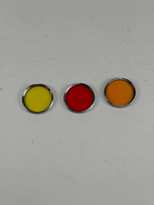 Walz lens filter kit push on 32mm Red, Orange, Yellow