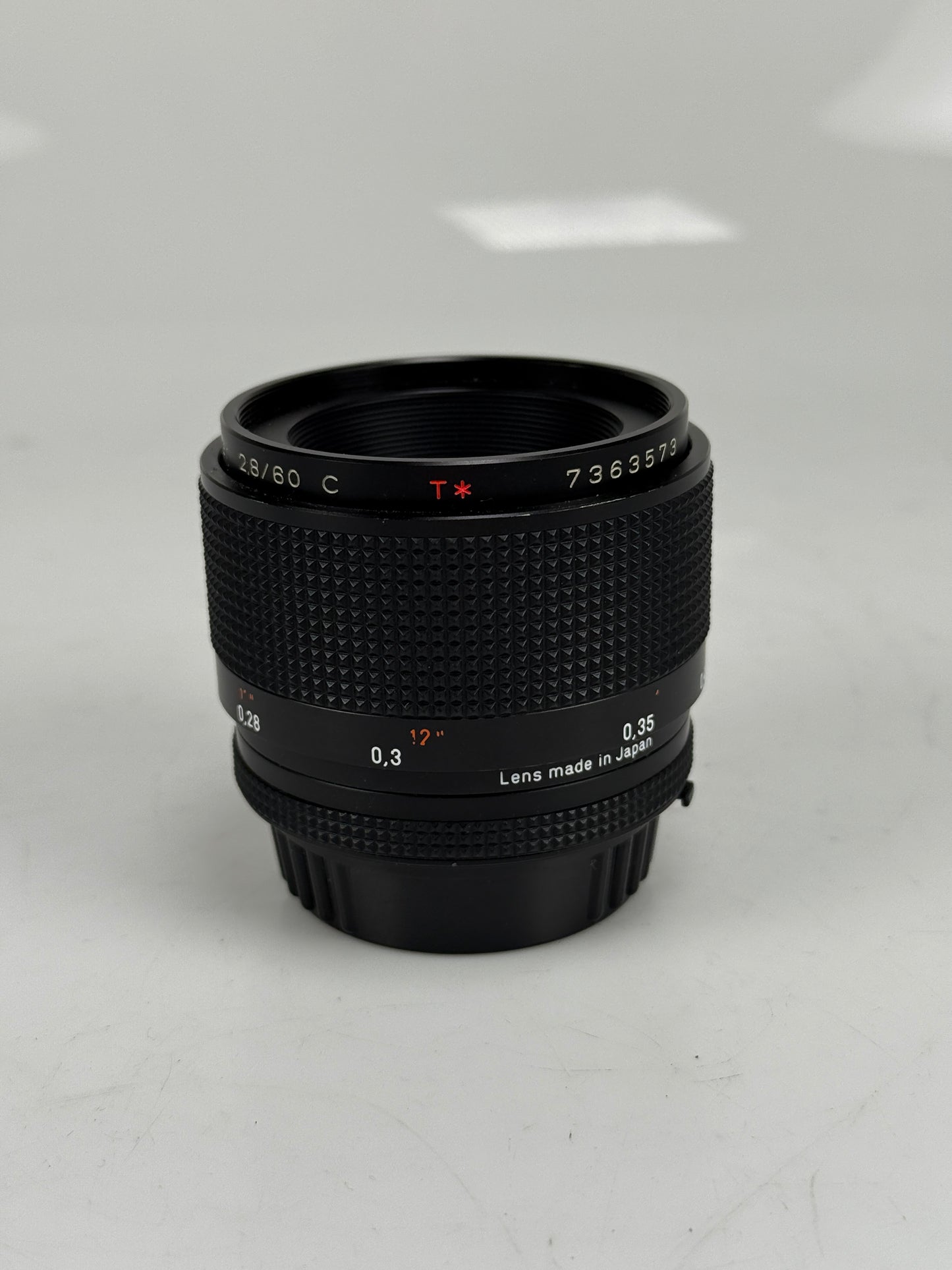 Contax Carl Zeiss Makro Planar 60mm f2.8 C T * MMJ Lens