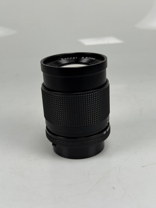 CONTAX Carl Zeiss Sonnar 100mm F3.5 T* MMJ Lens