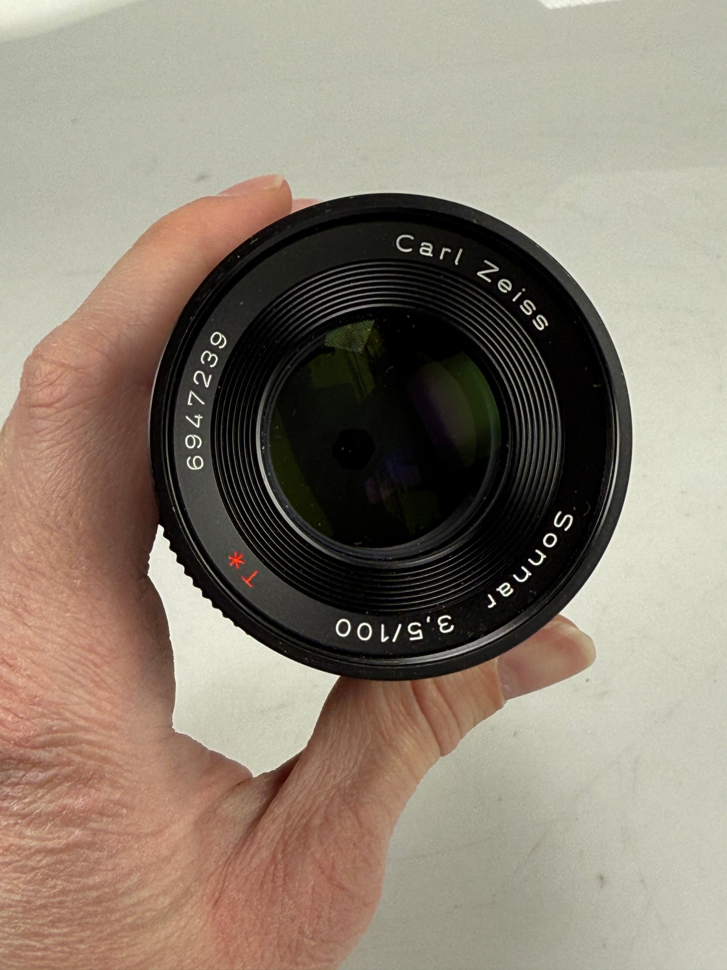 CONTAX Carl Zeiss Sonnar 100mm F3.5 T* MMJ Lens