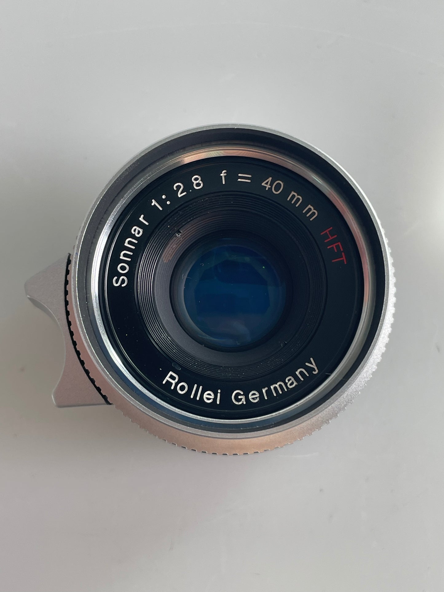 Rollei Sonnar 40mm f2.8 HFT Lens in Leica L39 Screw Mount w/ M Adapter