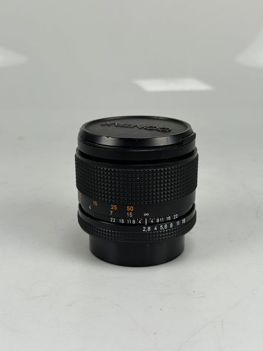 Contax Carl Zeiss Sonnar T* 85mm F2.8 Lens MMJ CY Mount