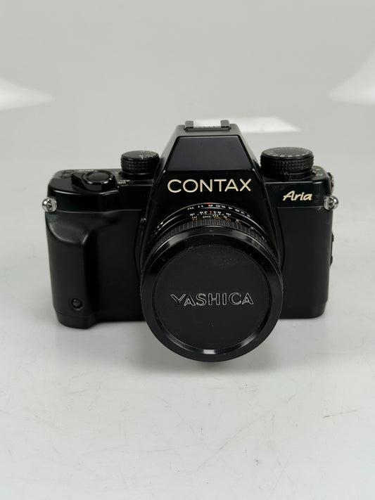 Contax Aria 35mm Film Camera with Yashica 50mm f1.7