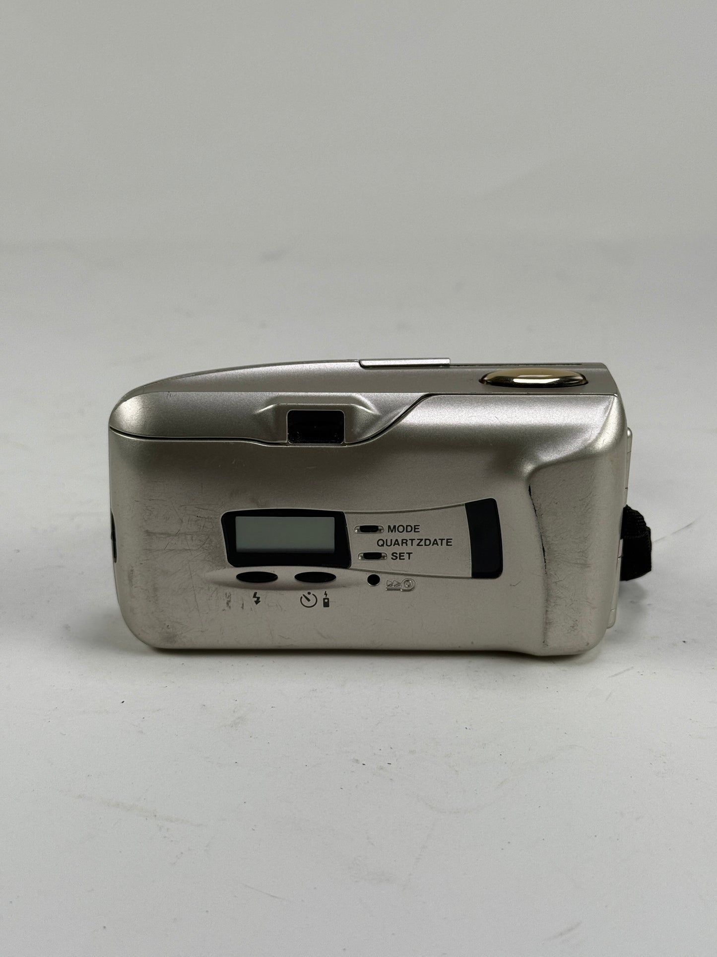 Olympus Stylus Epic MJU II 35mm point and shoot p&s film camera 35mm f2.8 chrome/silver