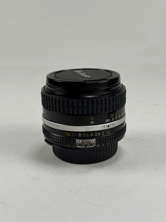 Nikon AIS Nikkor 50mm F1.4 Standard MF Lens