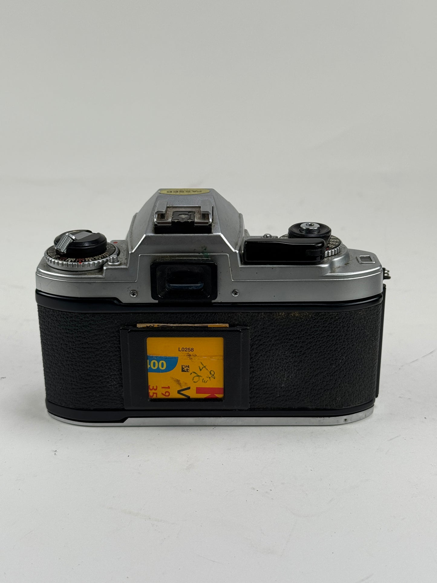 Nikon FG SLR Film Camera Body Chrome with grip