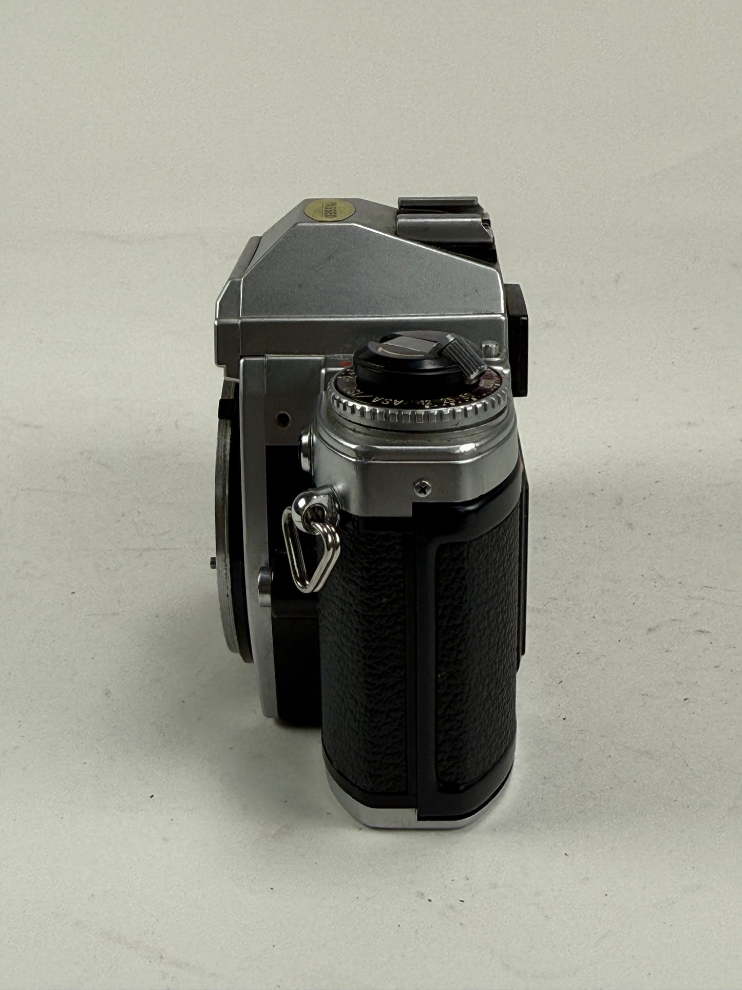 Nikon FG SLR Film Camera Body Chrome with grip