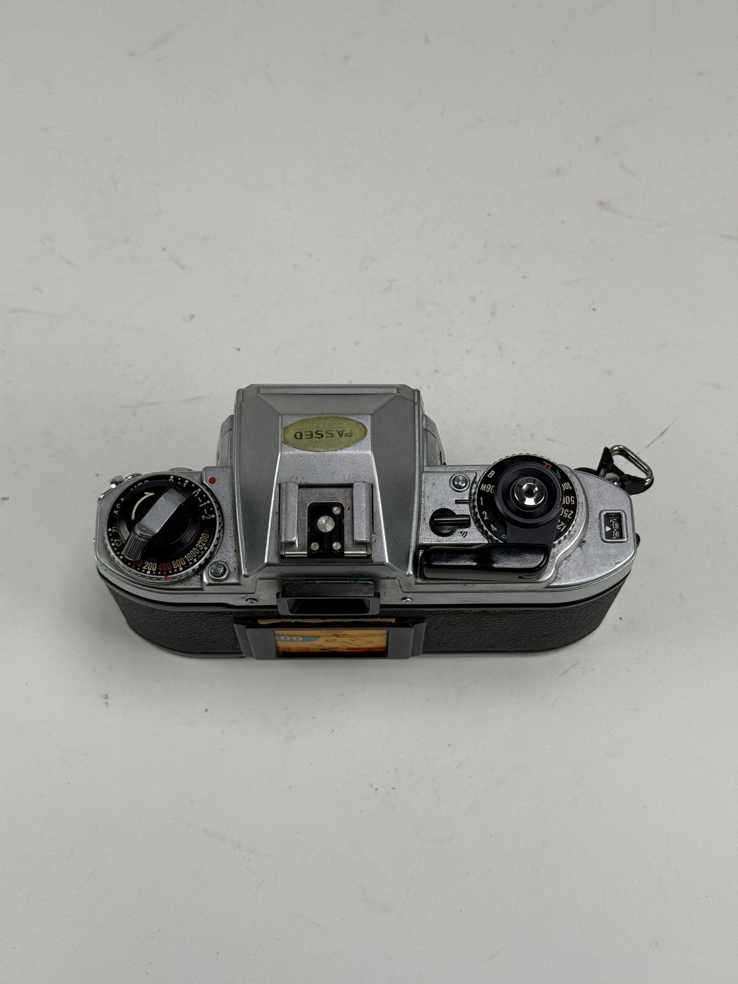 Nikon FG SLR Film Camera Body Chrome with grip